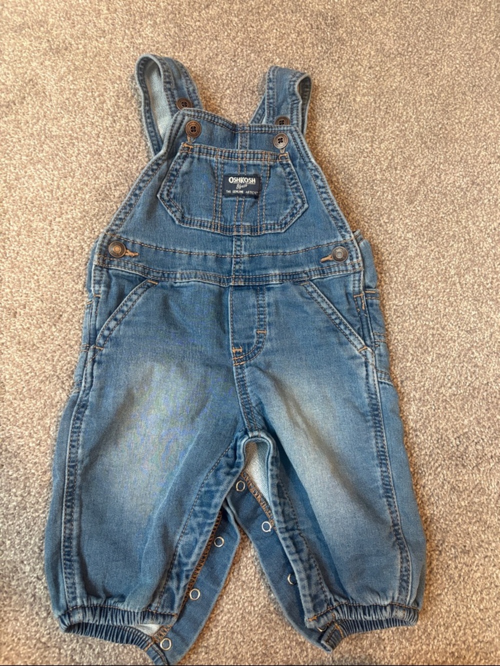 OshKosh B'gosh Medium Blue Denim Overalls